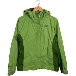 Mountain Hardwear Gore-tex Paclite Shell Waterproof Women's Jacket Green size M